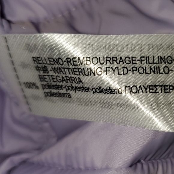 Zara lilac cropped puffer jacket - Picture 12 of 14